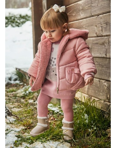 Giubbino reversibile con ecopeliccia Cappotto e Giubbino