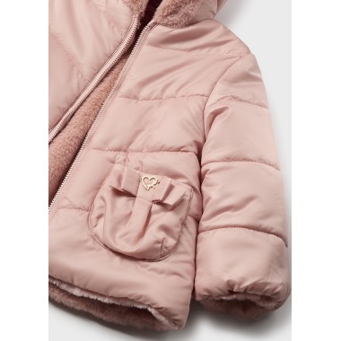 Giubbino reversibile con ecopeliccia Cappotto e Giubbino