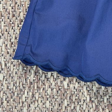 Abito bicolore in popeline Bimba 2/8 anni