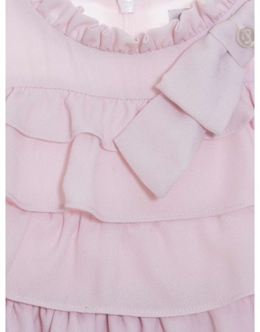 Abito chiffon balze Neonata 0/36
