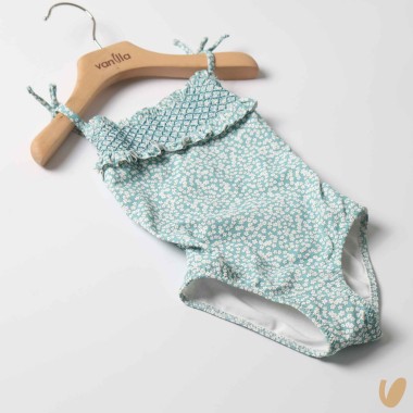 Costume da bagno intero nido d'ape Mare