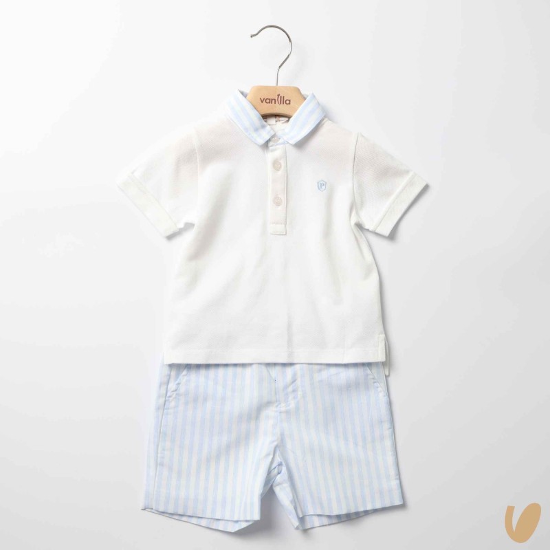 Completo polo e bermuda Completo e Pagliaccetto