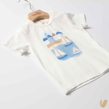 Shirt paesaggio marino T-Shirt e Polo