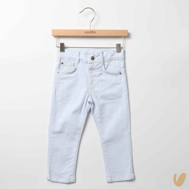 Pantalone twill di cotone Pantaloni e Jeans