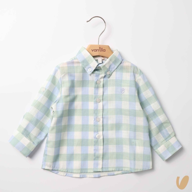 Camicia quadri cotone T-Shirt e Camicia