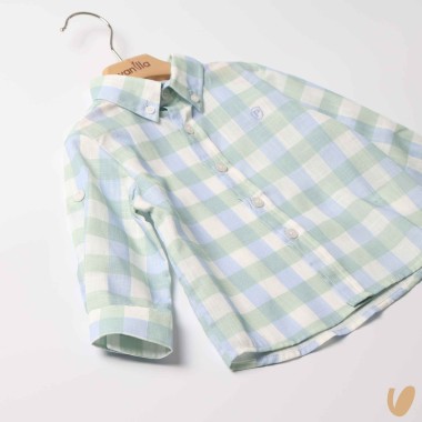 Camicia quadri cotone T-Shirt e Camicia