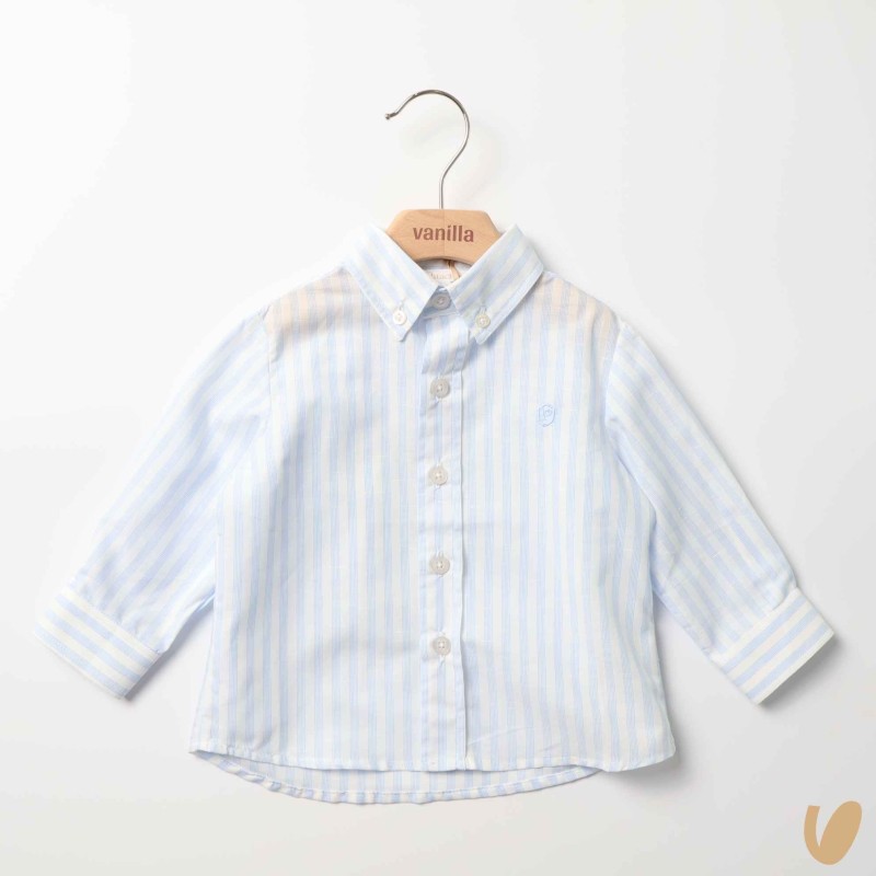 Camicia righe cotone T-Shirt e Camicia