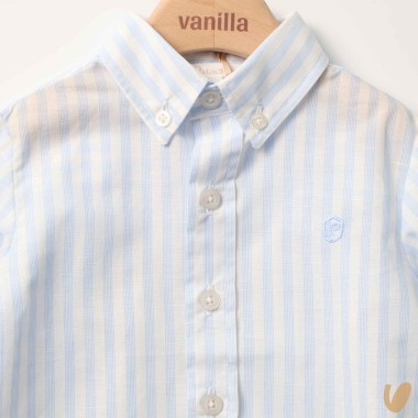 Camicia righe cotone T-Shirt e Camicia