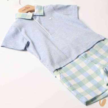 Completo polo e bermuda Completo e Pagliaccetto