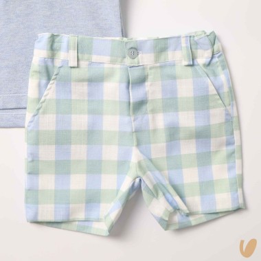 Completo polo e bermuda Completo e Pagliaccetto