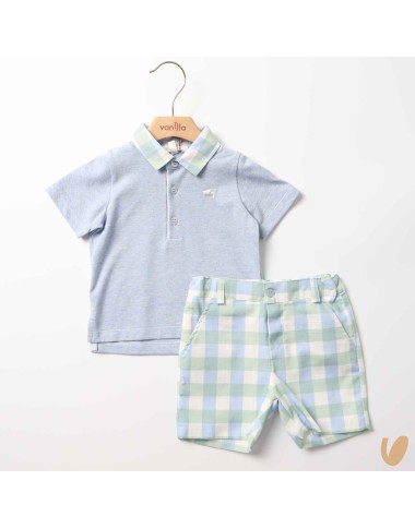 Completo polo e bermuda Completo e Pagliaccetto