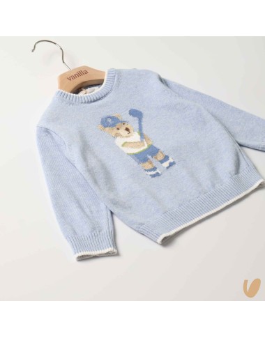 Maglia in filo orsetto golf Cardigan e Maglia