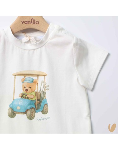 Golf Car bear shirt