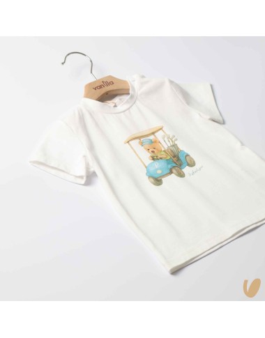 Golf Car bear shirt