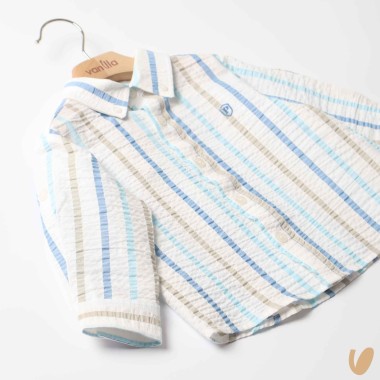 Camicia RIGHE cotone T-Shirt e Camicia