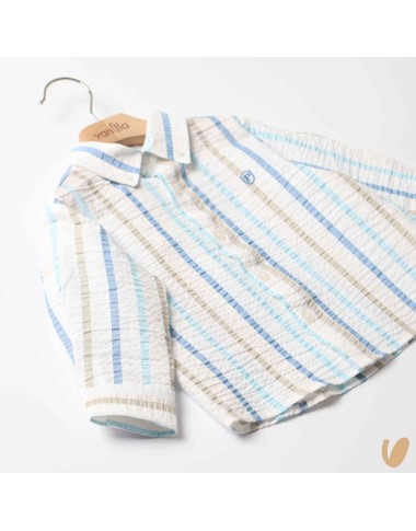 Cotton striped shirt