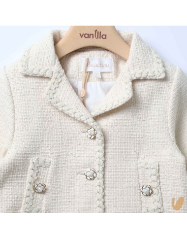 Tweed Camellie Buttons Jacket