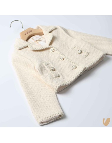 Tweed Camellie Buttons Jacket