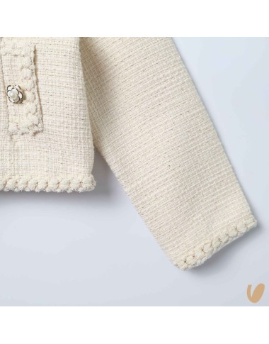 Tweed Camellie Buttons Jacket