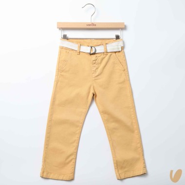 Pantalone twill di cotone Pantaloni