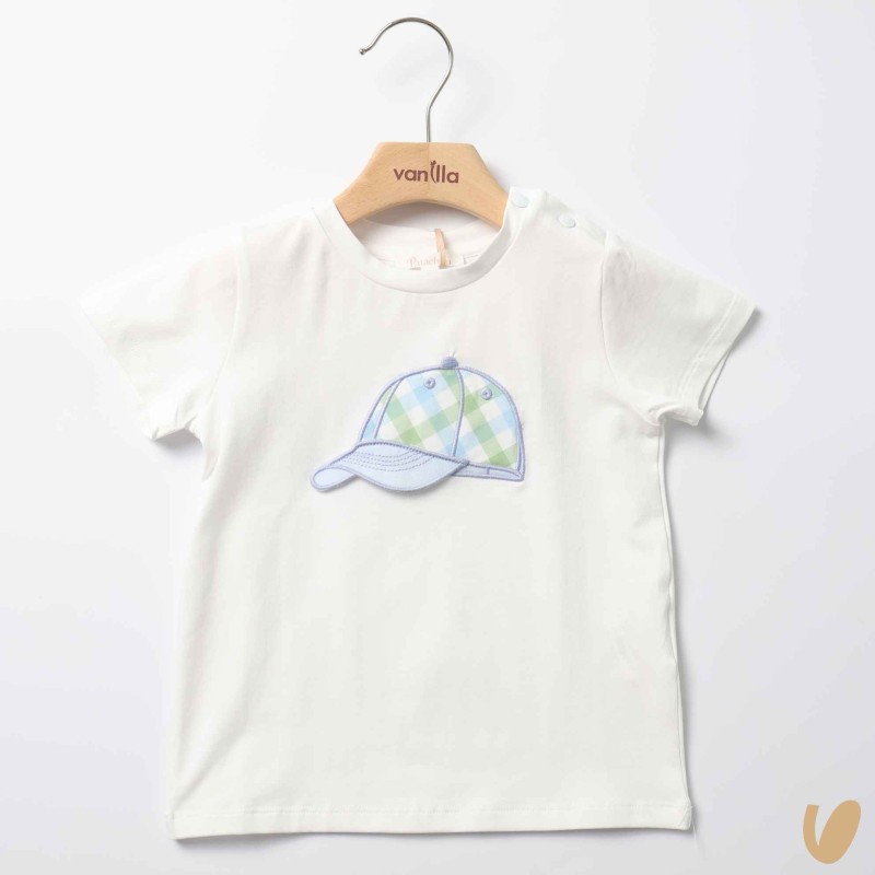 Shirt cappello patchwork T-Shirt e Camicia