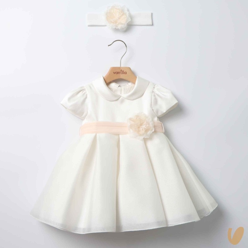 Abito baciapiega Battesimo