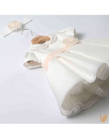 Abito baciapiega Battesimo