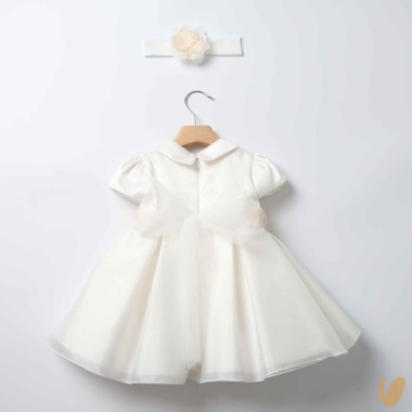 Abito baciapiega Battesimo