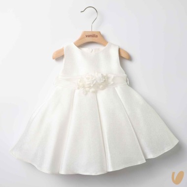 Abito Battesimale chiffon effetto acqua Battesimo