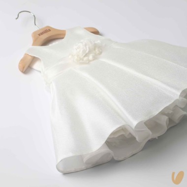 Abito Battesimale chiffon effetto acqua Battesimo