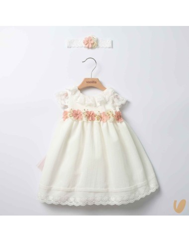 Baptismal dress with band