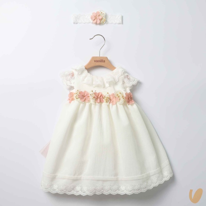 Abito battesimale con fascia Battesimo