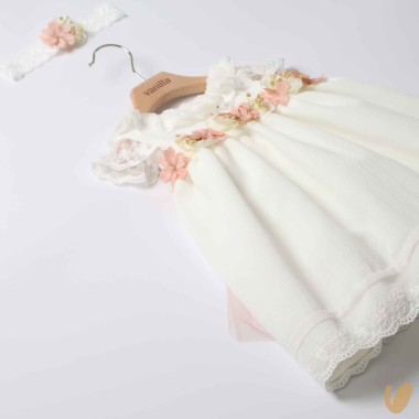 Abito battesimale con fascia Battesimo