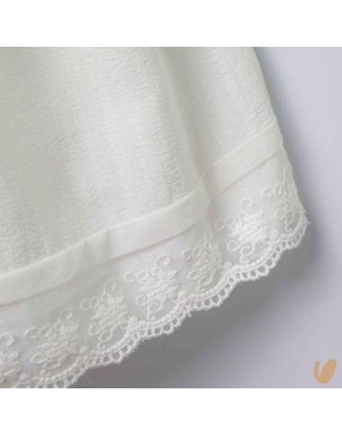Baptismal dress with band