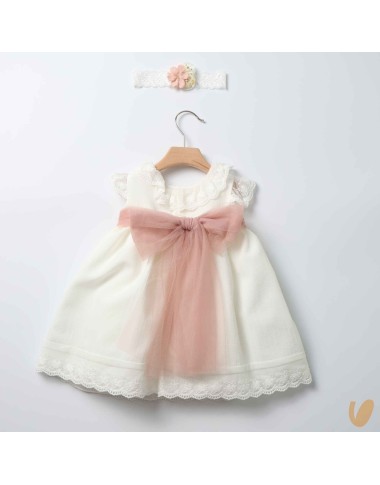 Baptismal dress with band