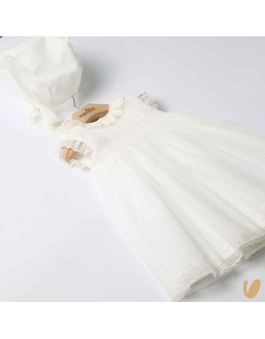 Dress with smock point headphone