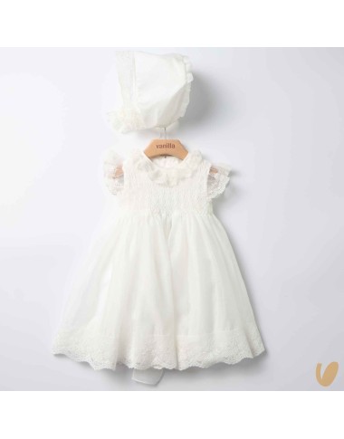 Dress with smock point headphone