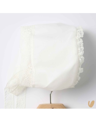 Abito lungo con cuffietta punto smock Battesimo