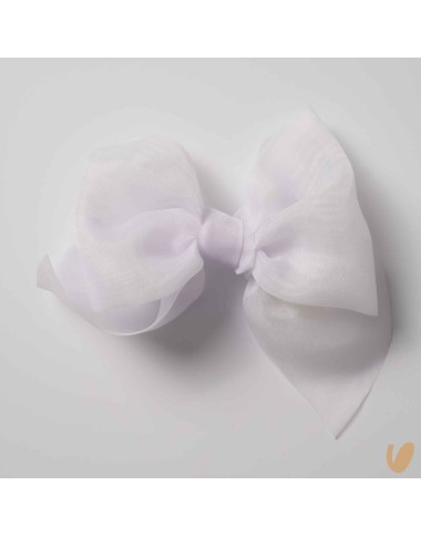 Maxi clothespin with bow in organza