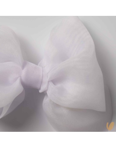 Maxi molletta con fiocco in organza Mollette e Fermagli