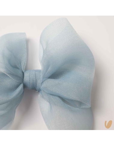 Maxi clothespin with bow in organza