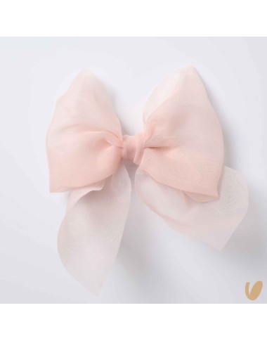 Maxi clothespin with bow in organza