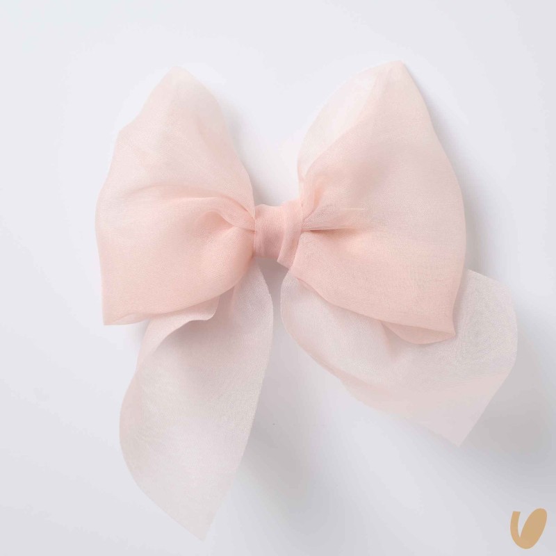 Maxi molletta con fiocco in organza Mollette e Fermagli