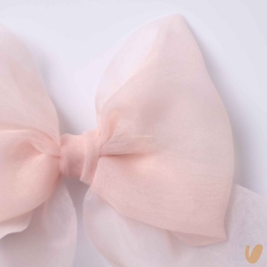 Maxi molletta con fiocco in organza Mollette e Fermagli