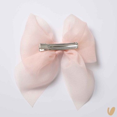 Maxi molletta con fiocco in organza Mollette e Fermagli