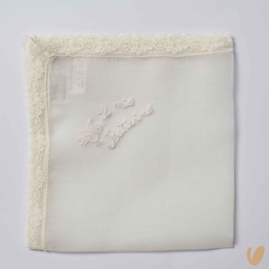 Mussola organza di seta il mio battesimo Mussole e Bavette