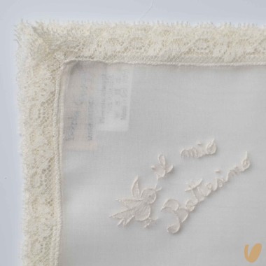Mussola organza di seta il mio battesimo Mussole e Bavette