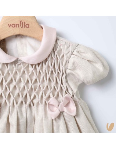 Dress in the shock point linen