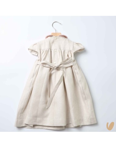 Abito in lino punto smock Abito e Tute