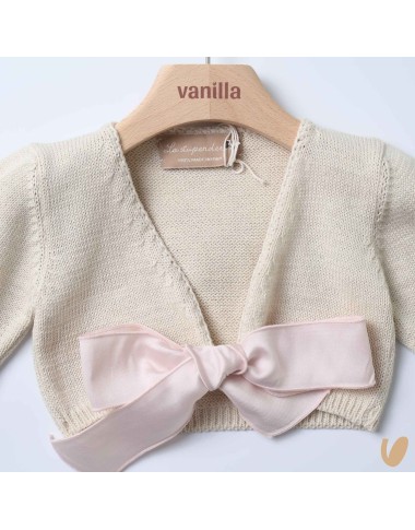 Scaldacuore con fiocco Cardigan e Maglia